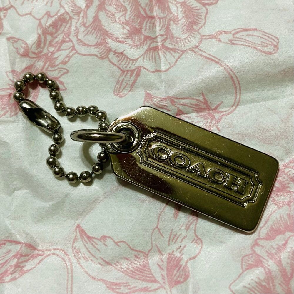 Coach Bag Tag